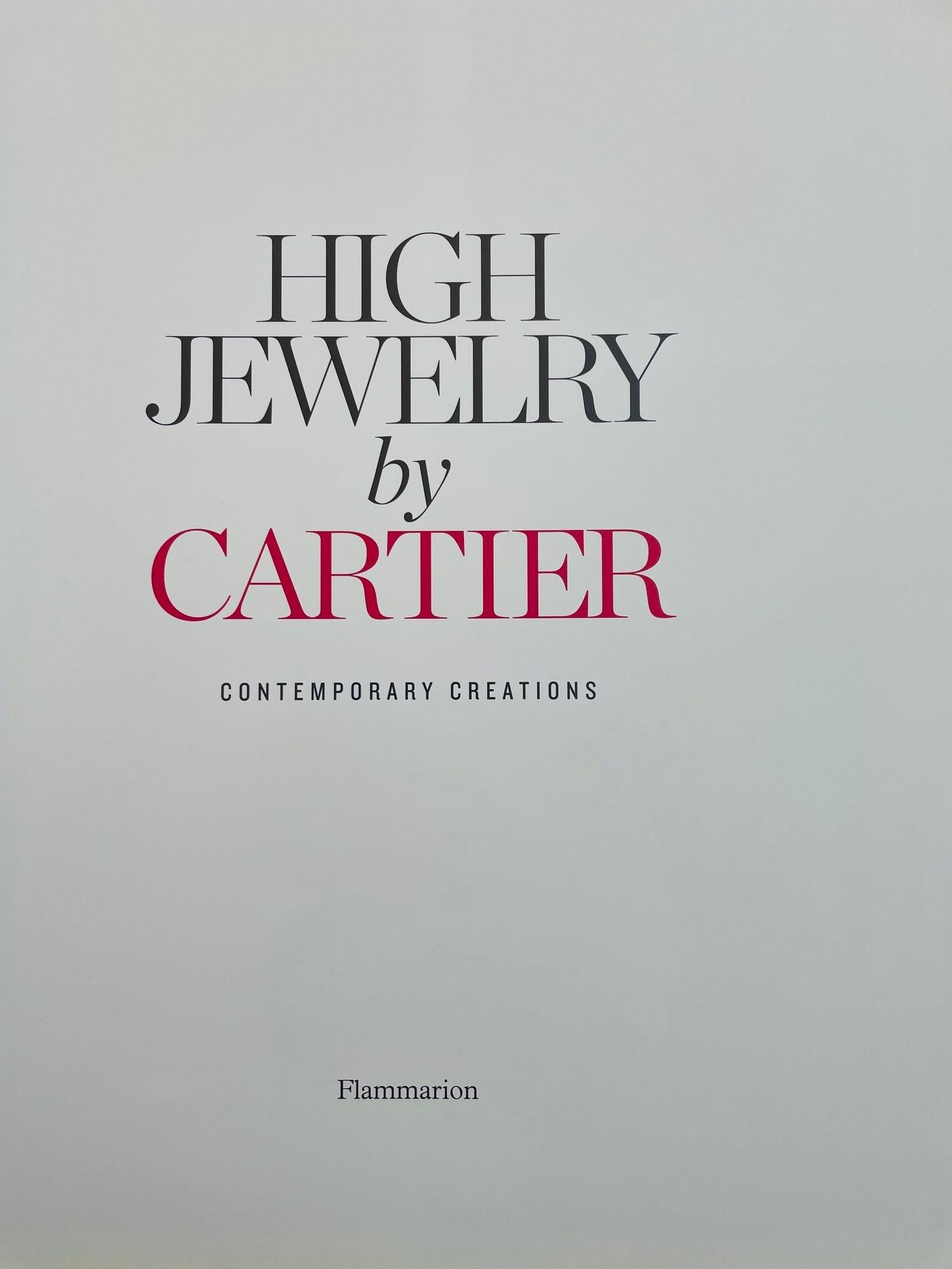 High Jewelry von Cartier Contemporary Creations, Hardcover-Hardcoverbuch, Großes Buch, 1. Auflage. (21. Jahrhundert und zeitgenössisch) im Angebot