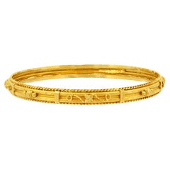 High-Karat Gold Bangle