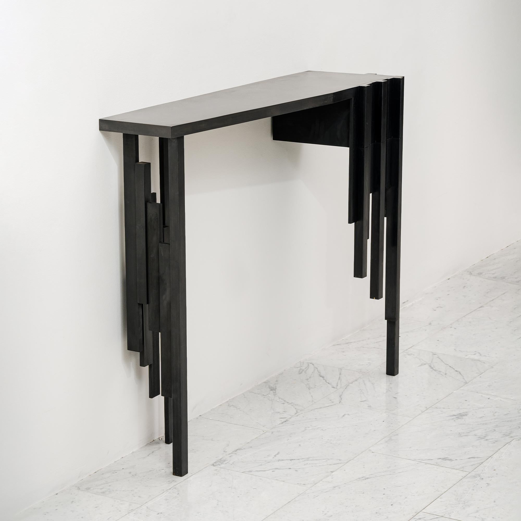 American High Line Console Table For Sale