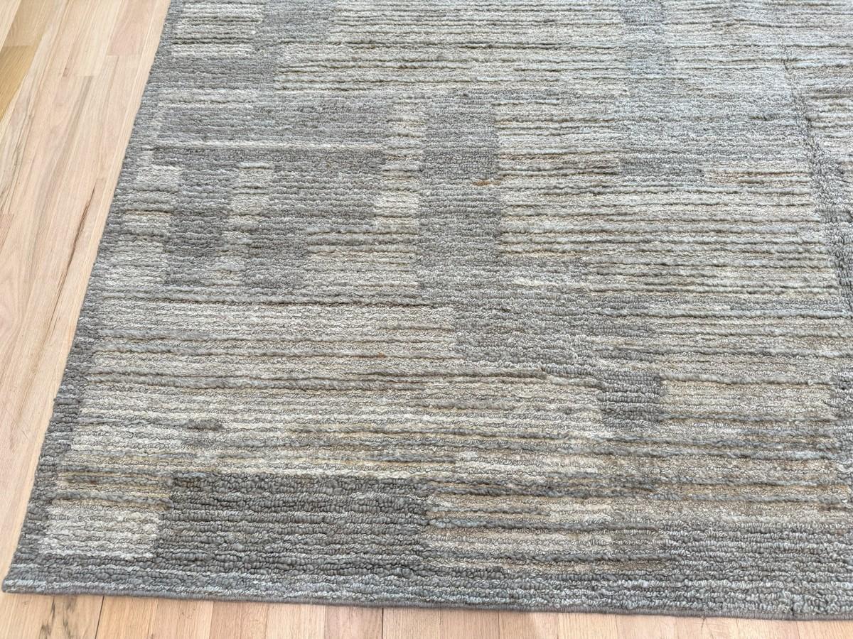High Low Transitional Design-Teppich im Übergangsdesign (Handgeknüpft) im Angebot
