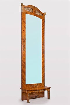 High Monumental Floor Mirror from the 19th Century -  9 ft. 5 in. / 287 cm high