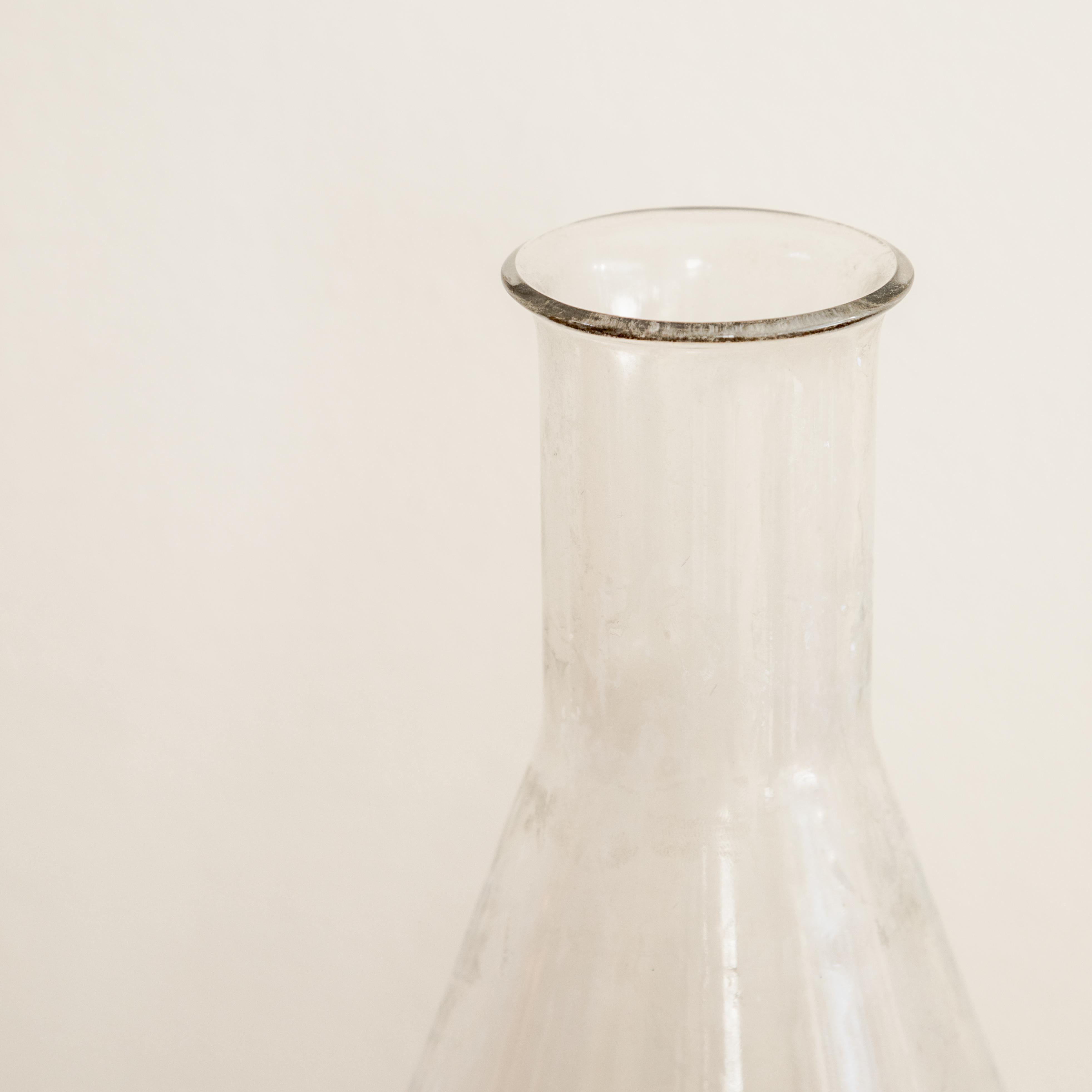 High Neck Vintage Lab Glass Vessel For Sale 7