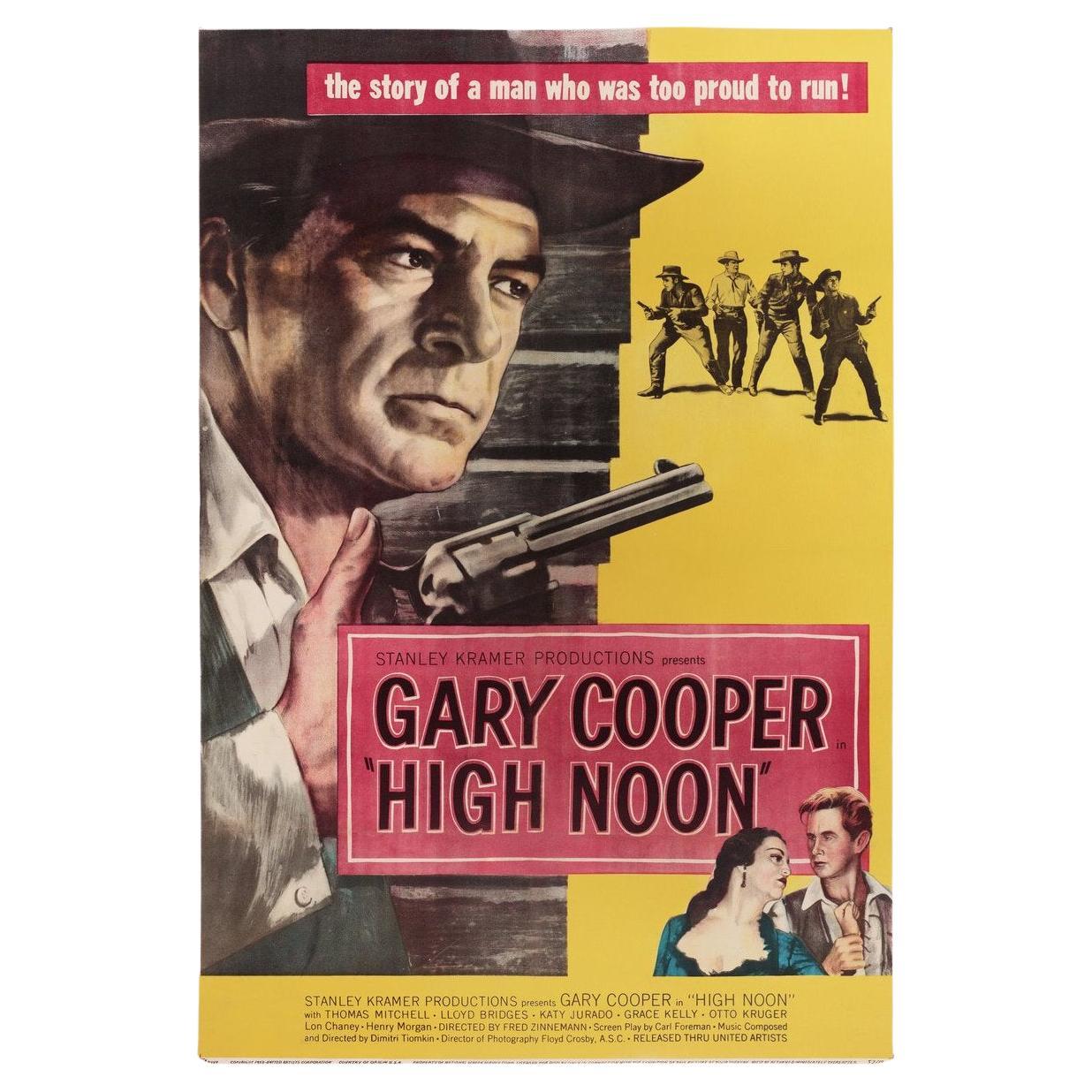 High Noon 1952 U.S. One Sheet Film Poster