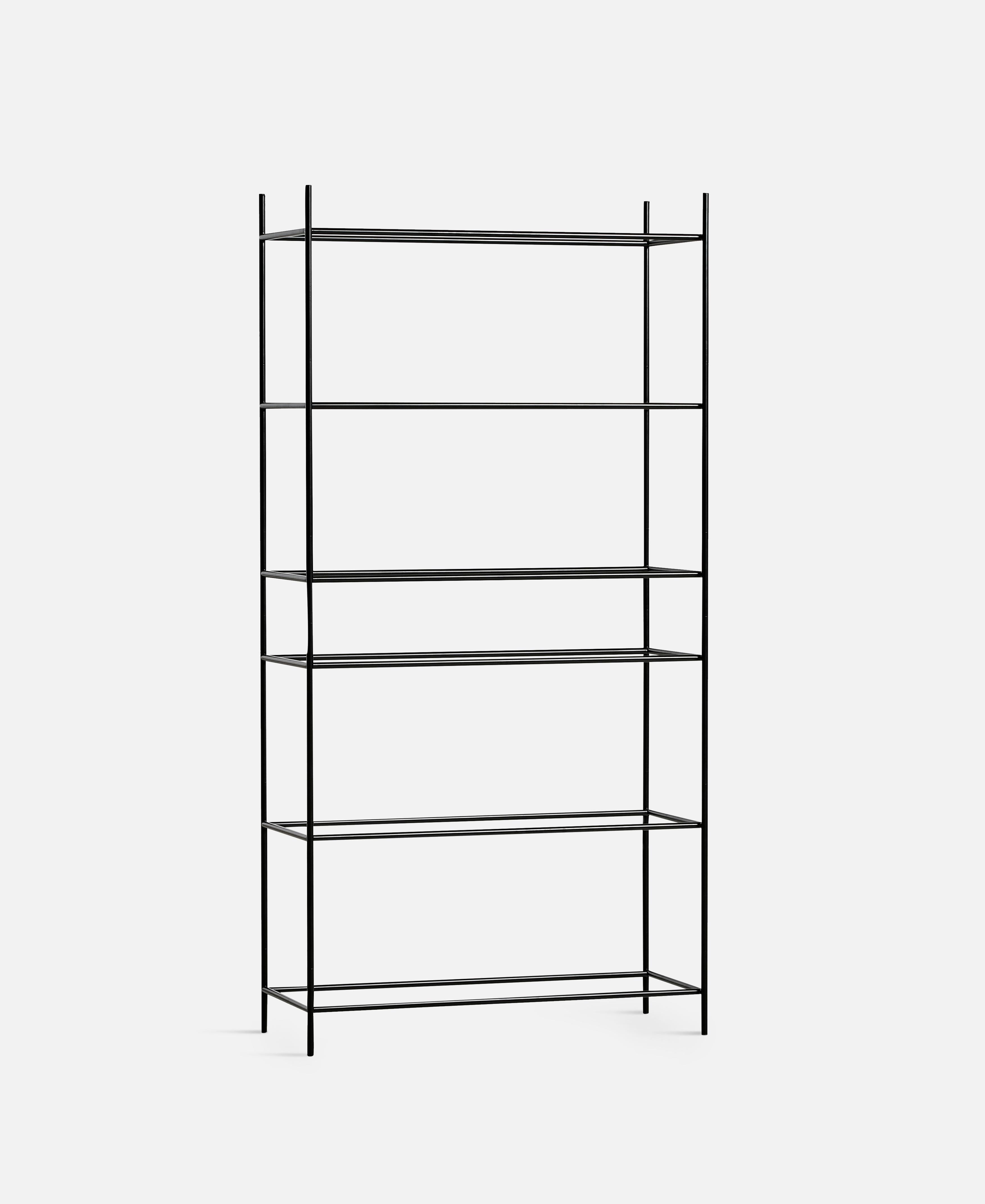 Postmoderno Scaffale alto in Oak e nero VII di Hanne Willmann in vendita