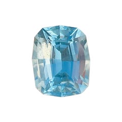 Coupe de haute précision  3.85 Ct Aquamarine Santa Maria