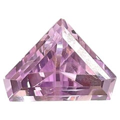 High Quality 11.60 Carats Pink Kunzite Fancy Cut stone For jewelry Natural Gem