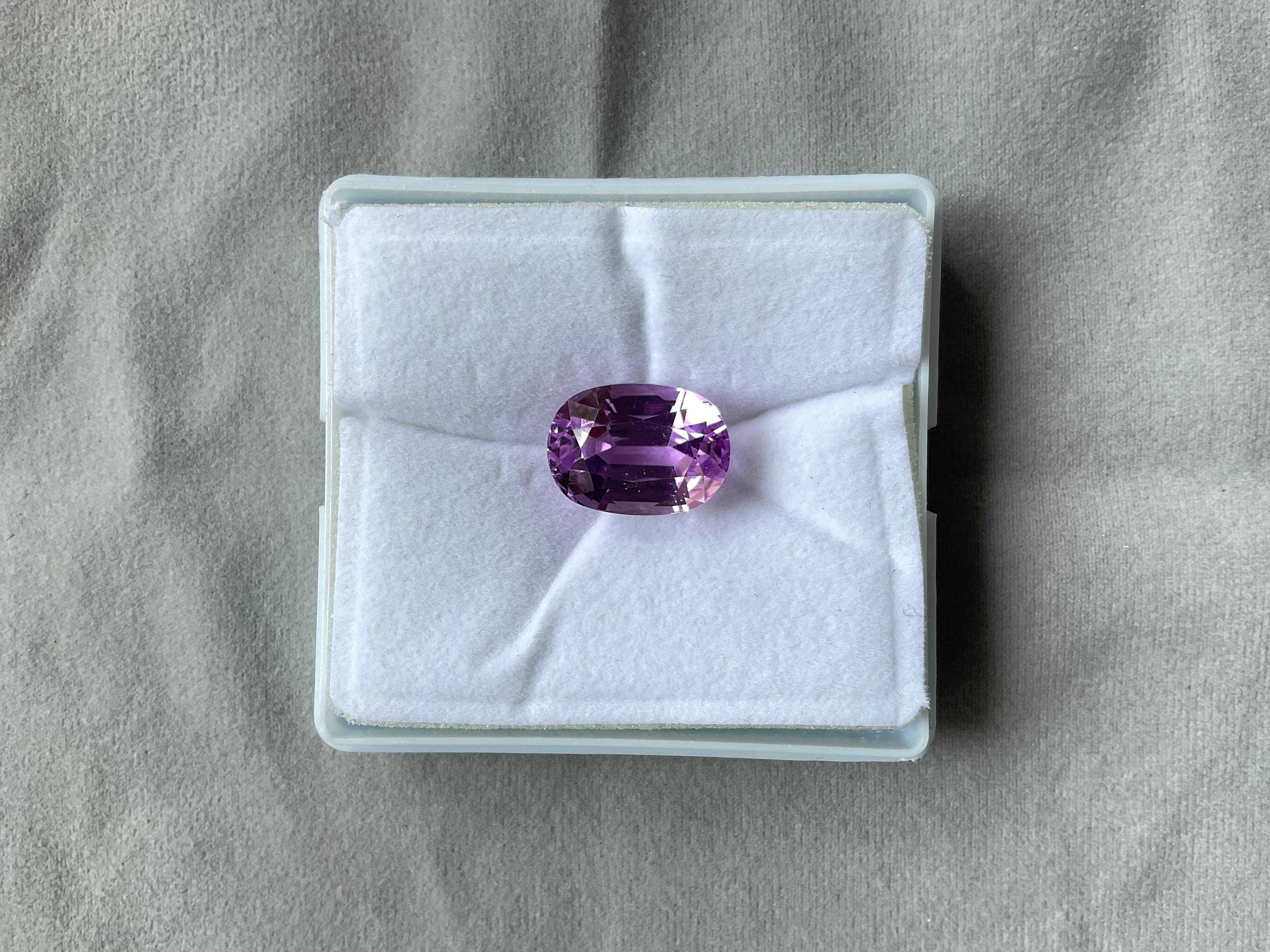 Art Deco High Quality 25.15 Carats Pink Kunzite Oval Cut stone For jewelry Natural Gem