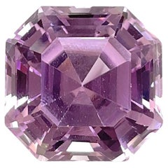 High Quality 31.15 Carats Pink Kunzite Asscher Cut stone For jewelry Natural Gem