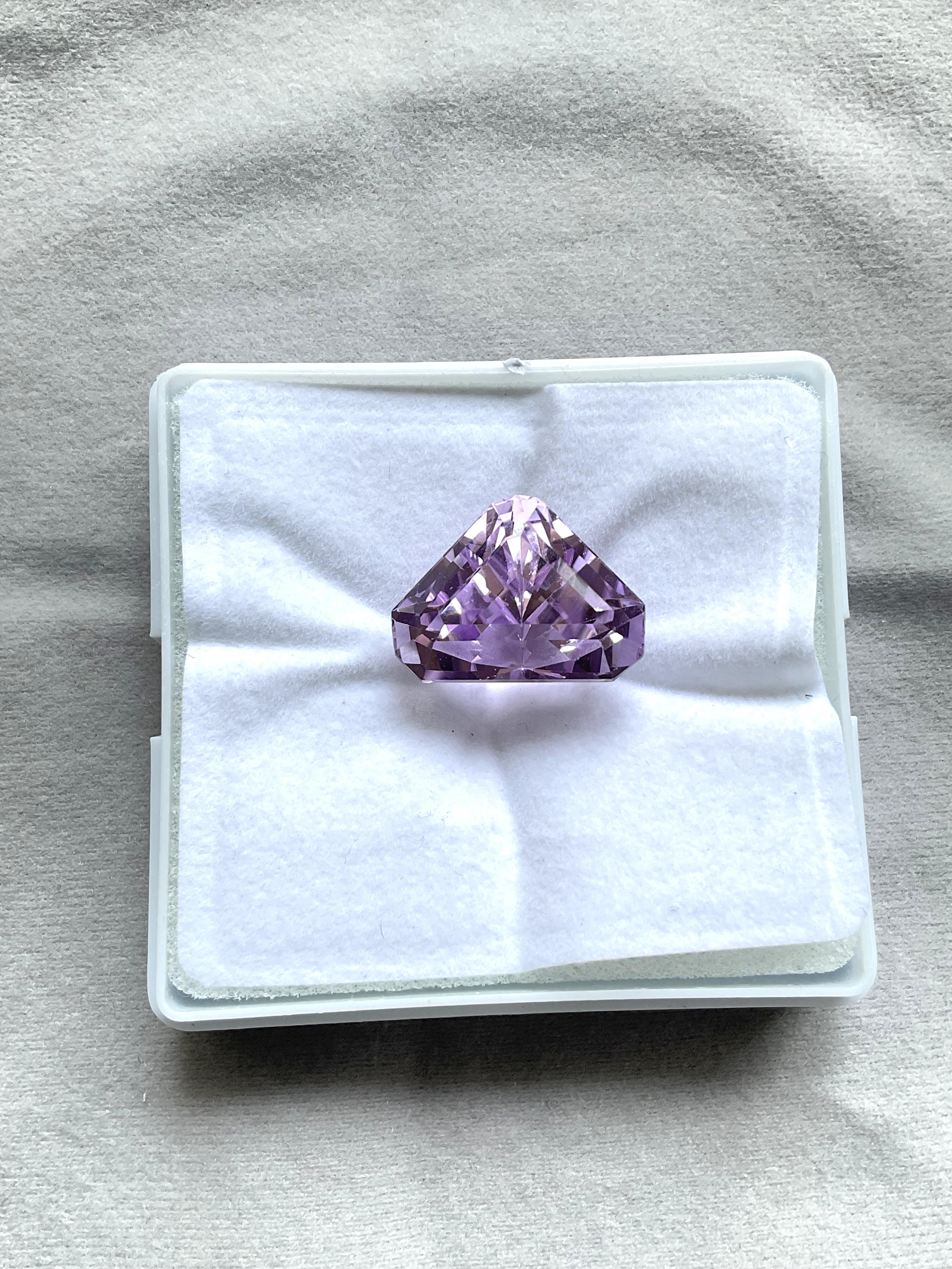 Art Deco High Quality 33.30 Carats Pink Kunzite Fancy Cut stone For jewelry Natural Gem