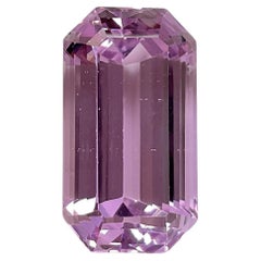 High Quality 41.80 Carats Pink Kunzite Octagon Cut stone For jewelry Natural Gem