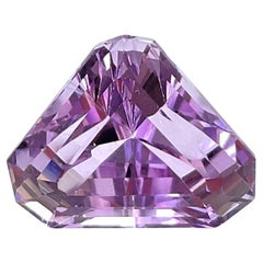 Kunzite rose taille fantaisie de haute qualité pour bijoux, pierre naturelle de 42.40 carats
