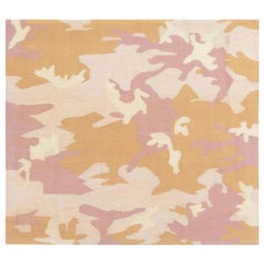 High-Quality Abstract Aubusson Rug by Dd Allen for Doris Leslie Blau