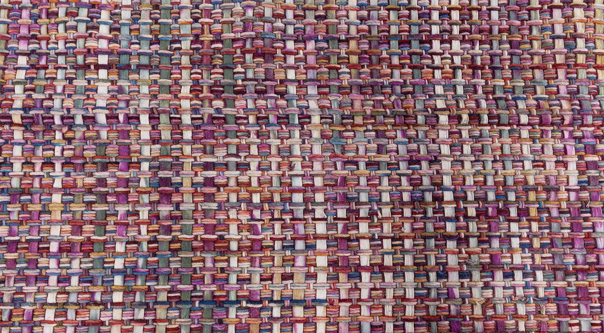 Hand-Knotted High-Quality Abstract Modern Multicolored Rug by Doris Leslie Blau For Sale