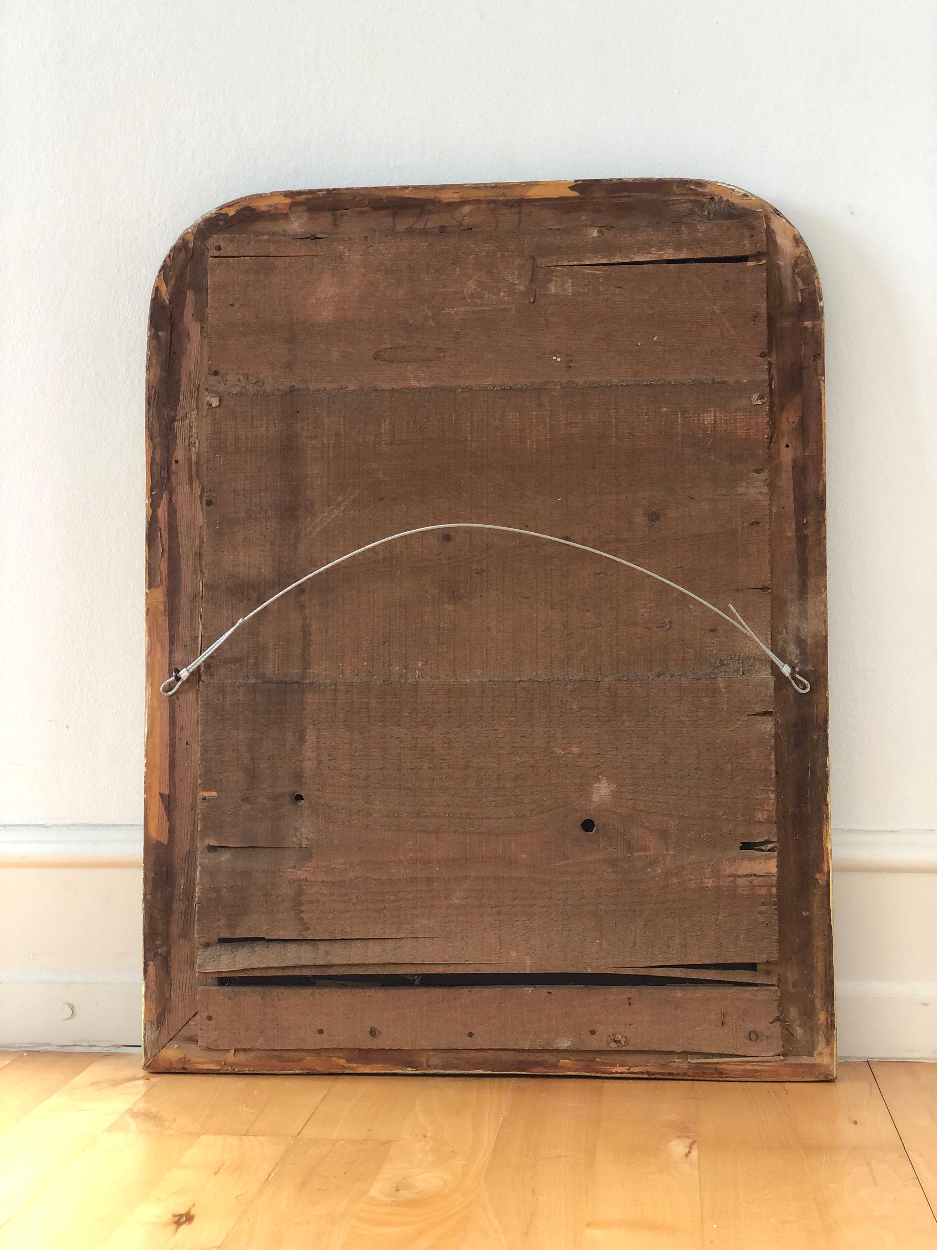 High Quality Antique Louis Philippe French Giltwood Mirror Late 19th Century For Sale 5