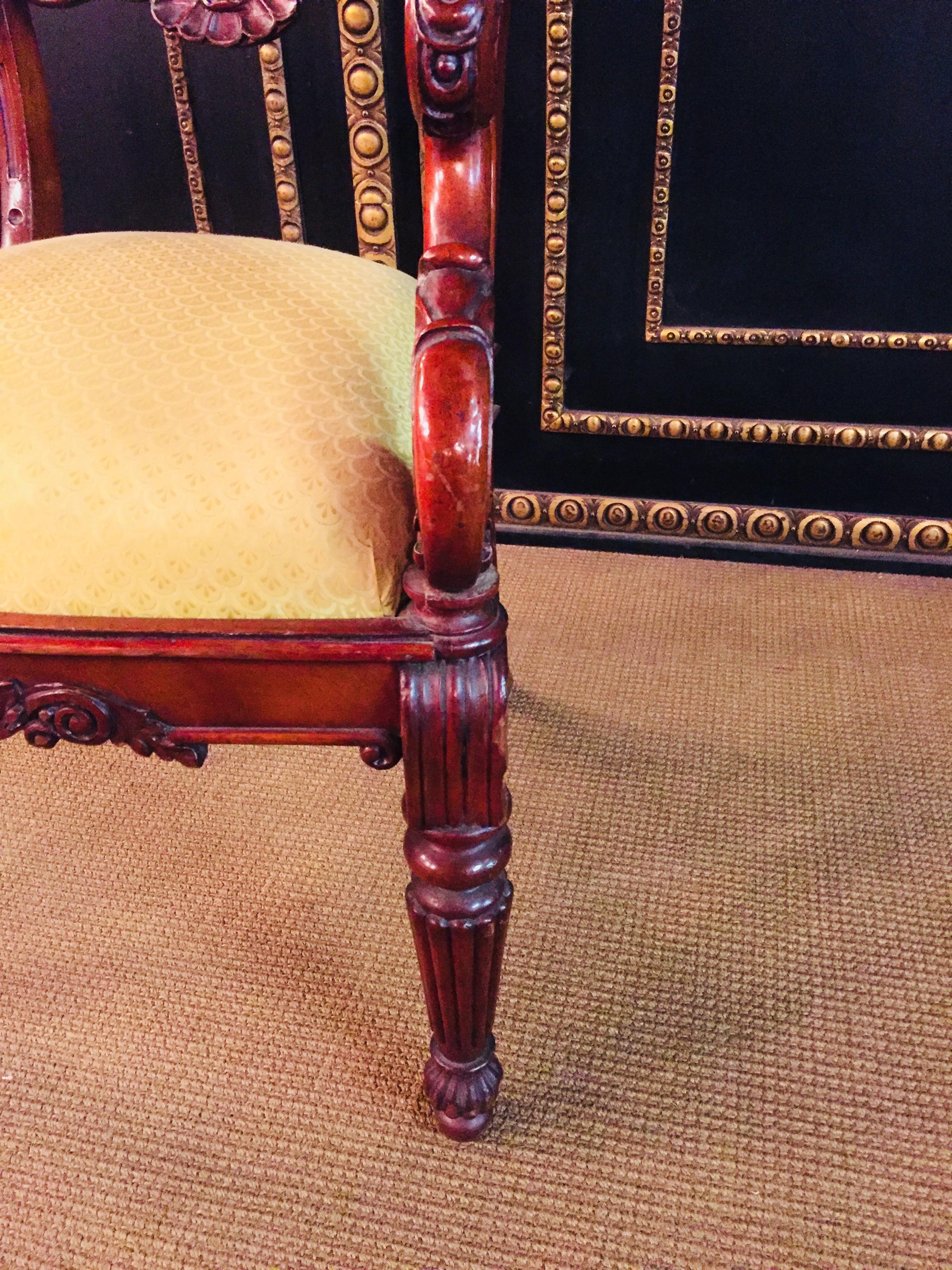 High-Quality Armchair, Russia circa 1830 Solid Mahogany 10