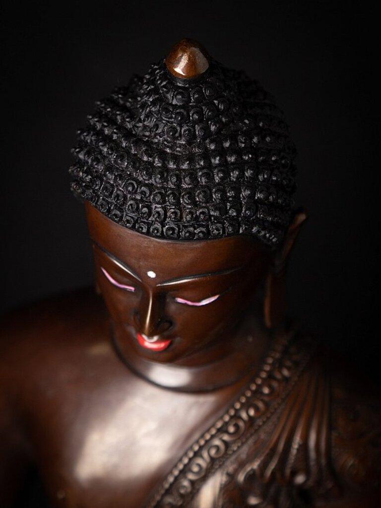 Statua di Buddha Nepalese in bronzo di alta qualità 9