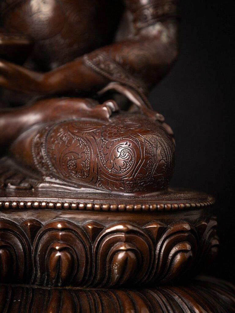 Statua di Buddha Nepalese in bronzo di alta qualità 14