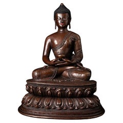 High Quality Bronze Nepali Buddha Statue from Nepal