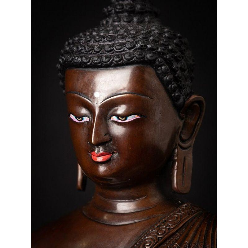 High quality bronze Nepali Medicine Buddha from Nepal 9