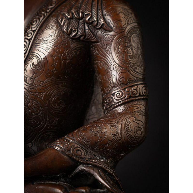 High quality bronze Nepali Medicine Buddha from Nepal 12