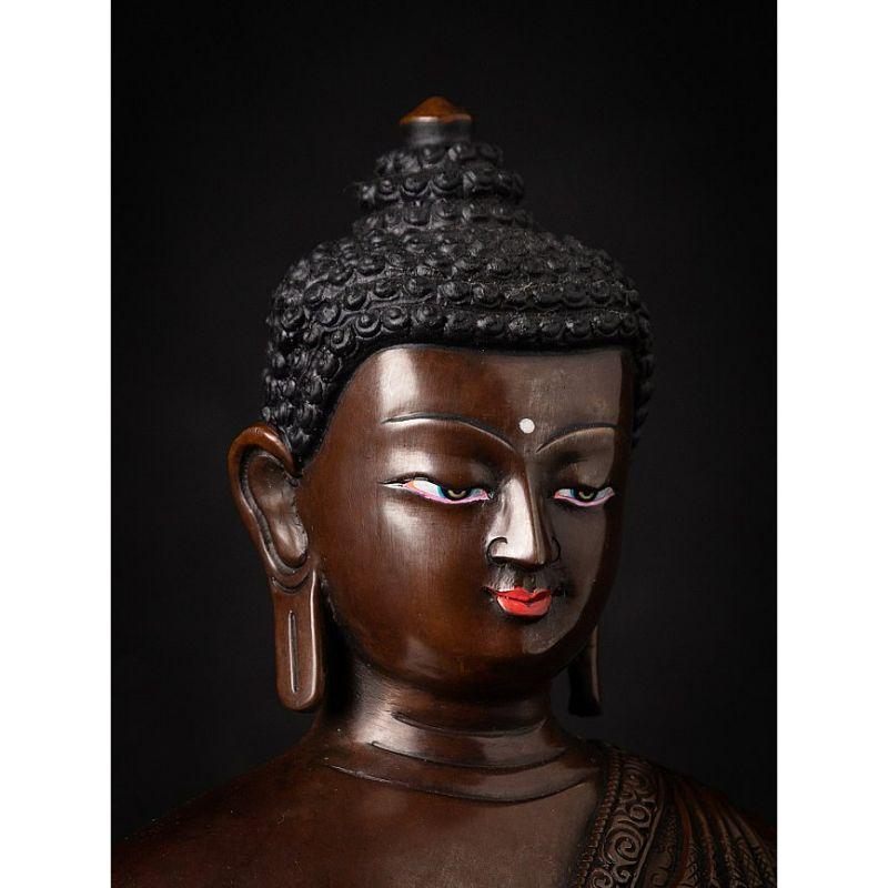 High quality bronze Nepali Medicine Buddha from Nepal 2
