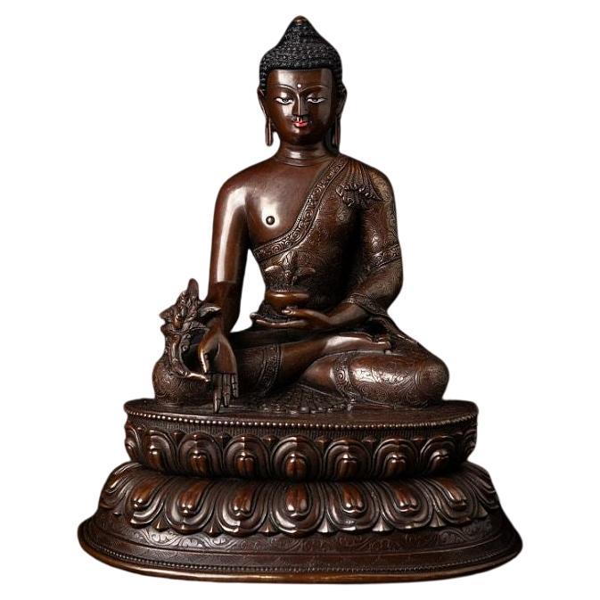High quality bronze Nepali Medicine Buddha from Nepal
