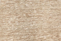 Alfombra plana moderna de cáñamo y lana beige de Doris Leslie Blau