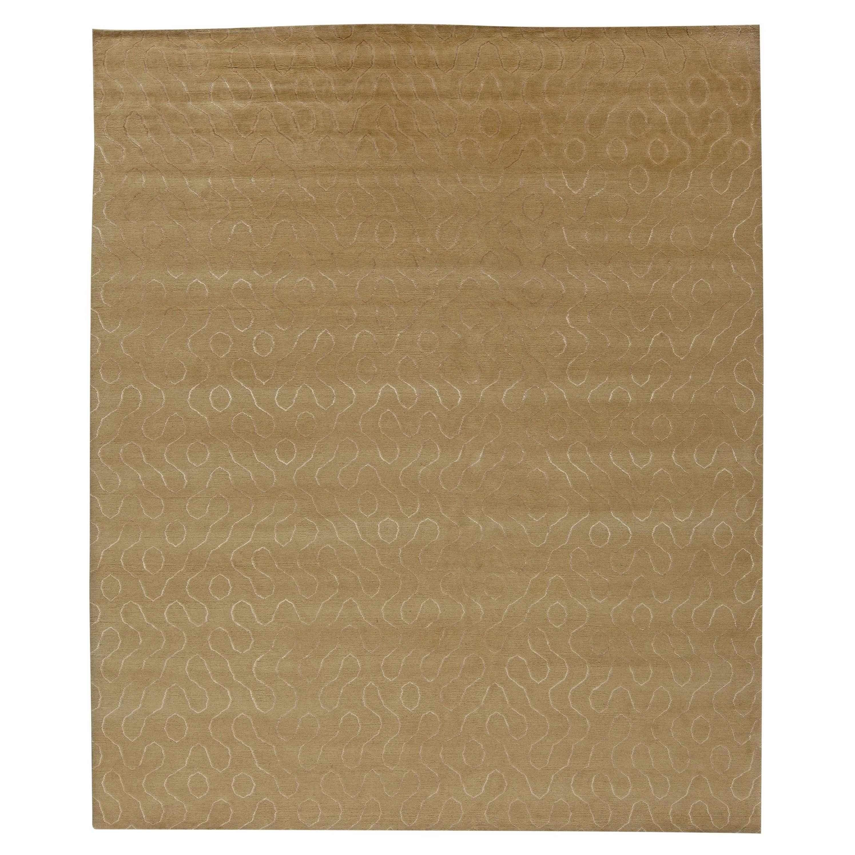 Contemporary Rug in High Density Acrylic "Evolve" by Joe Doucet For