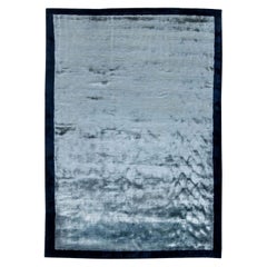 Alfombra de seda contemporánea de alta calidad hecha a mano por Doris Leslie Blau