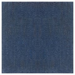 High-Quality Contemporary Midnight Blue Handmade Rug by Doris Leslie Blau