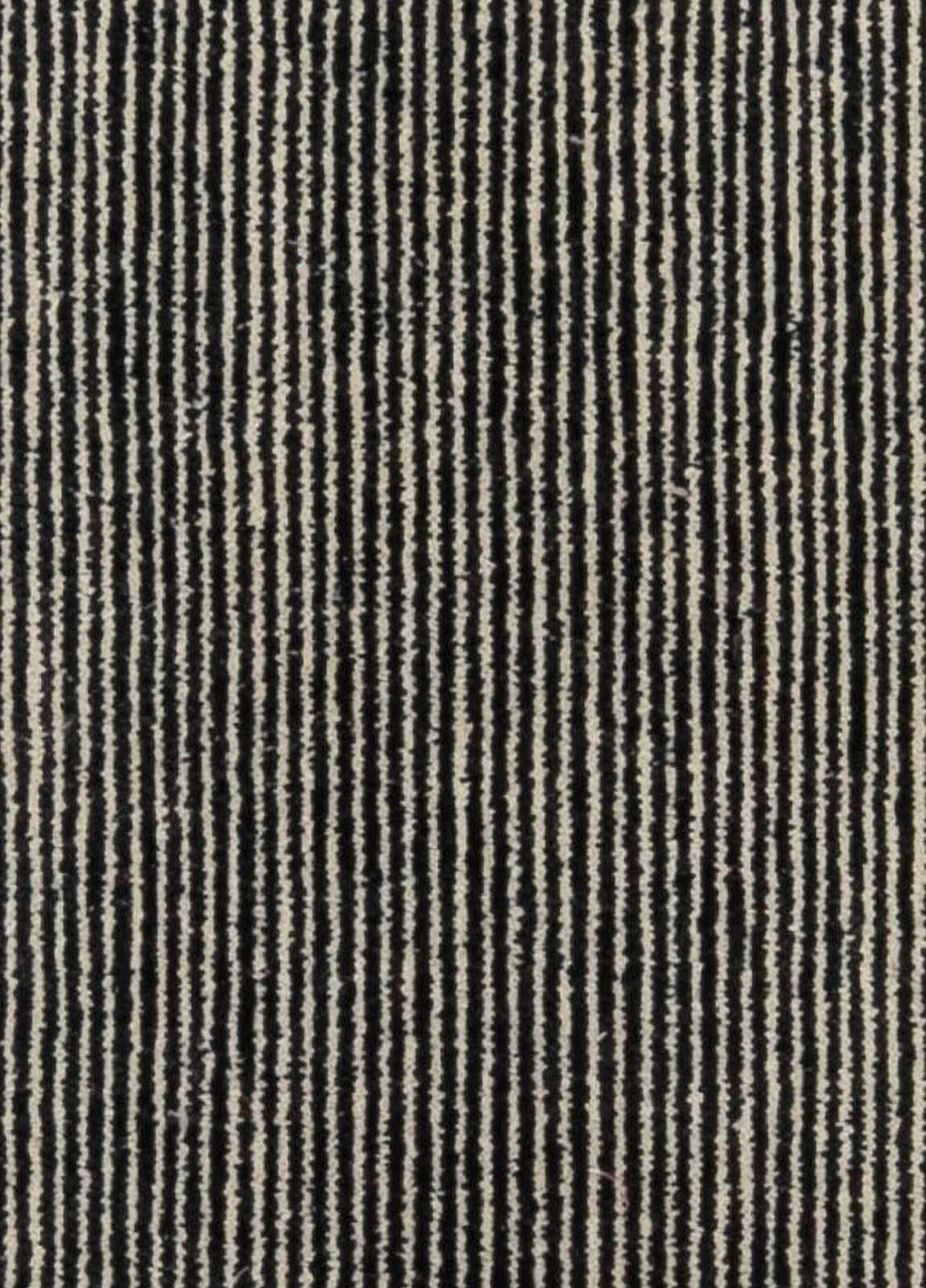 High-Quality Contemporary striped gray Handmade rug by Doris Leslie Blau
Size: 4'3