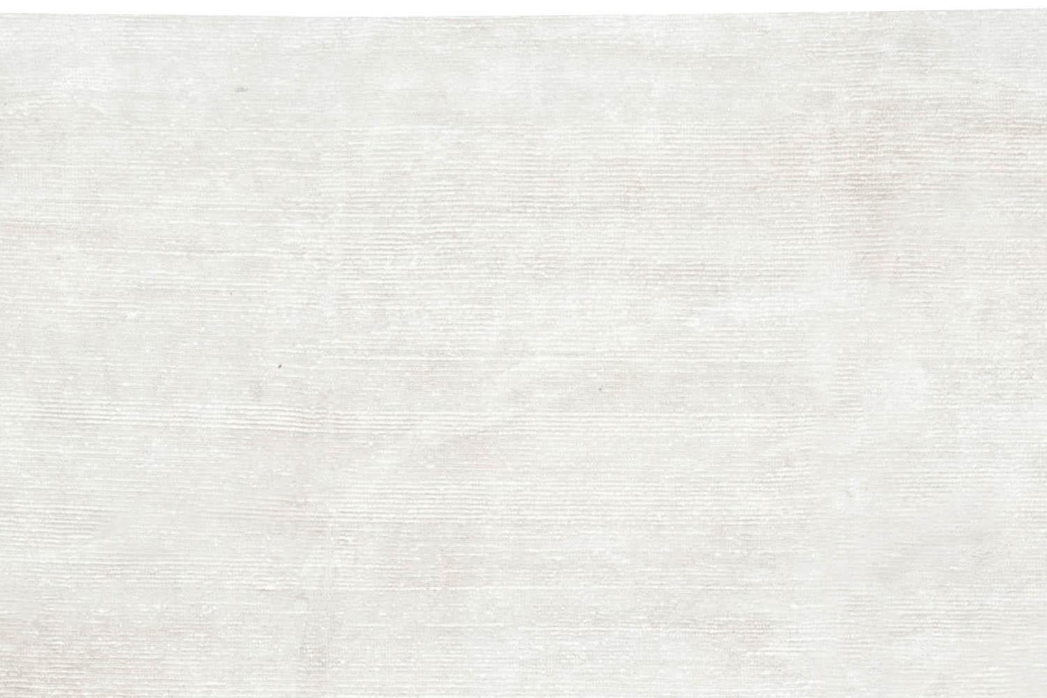 Hand-Knotted High-Quality Contemporary White and Beige Handmade Rug by Doris Leslie Blau For Sale