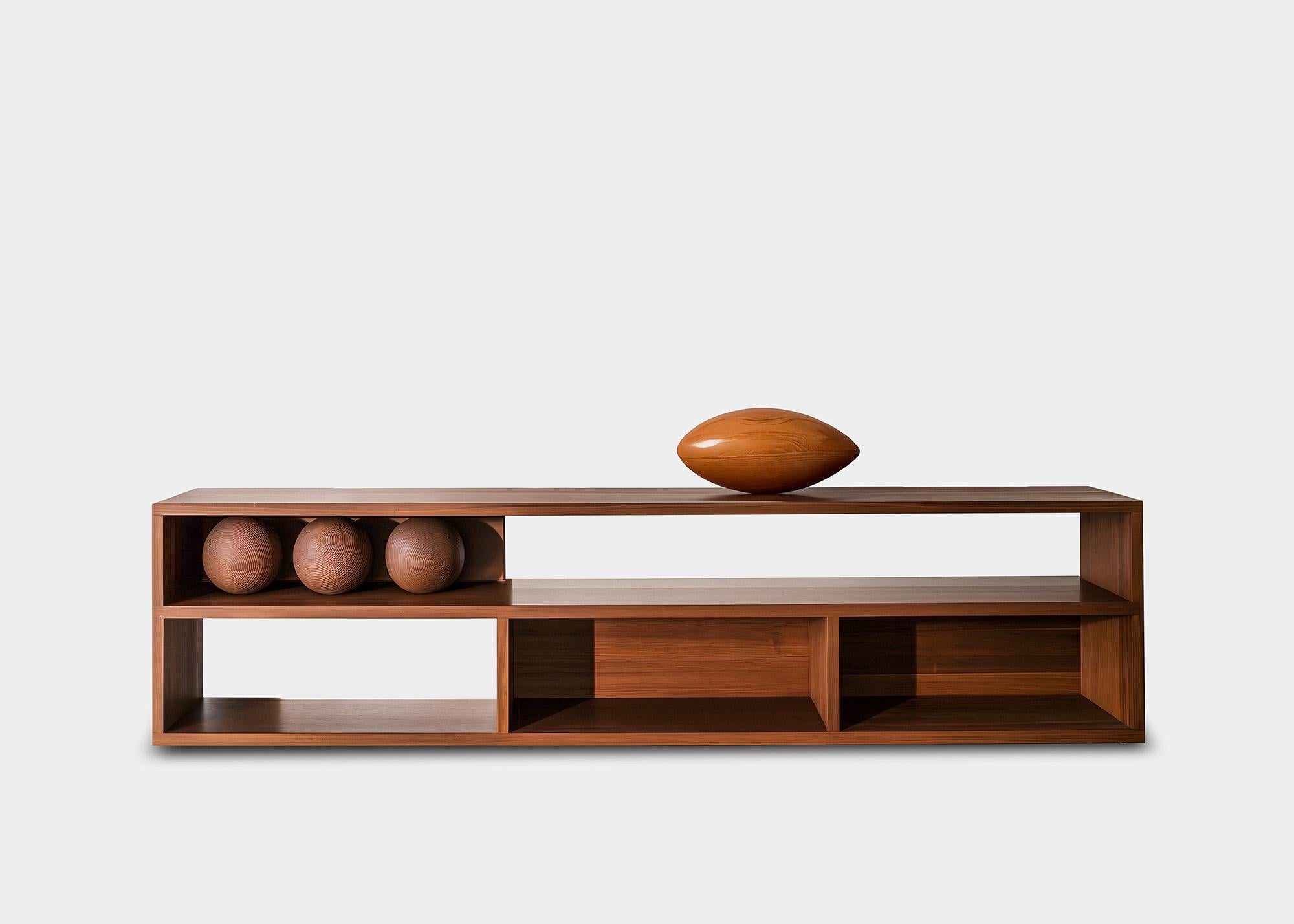 Credenza Artesanal de Alta Calidad 19, Colección Sereno, Esculturas Pequeñas
-

Colección Sereno
Diseño de Joel Escalona para NONO

Cuando lo práctico se convierte en arte, el resultado es la Colección Sereno de Joel Escalona para NONO. Esta