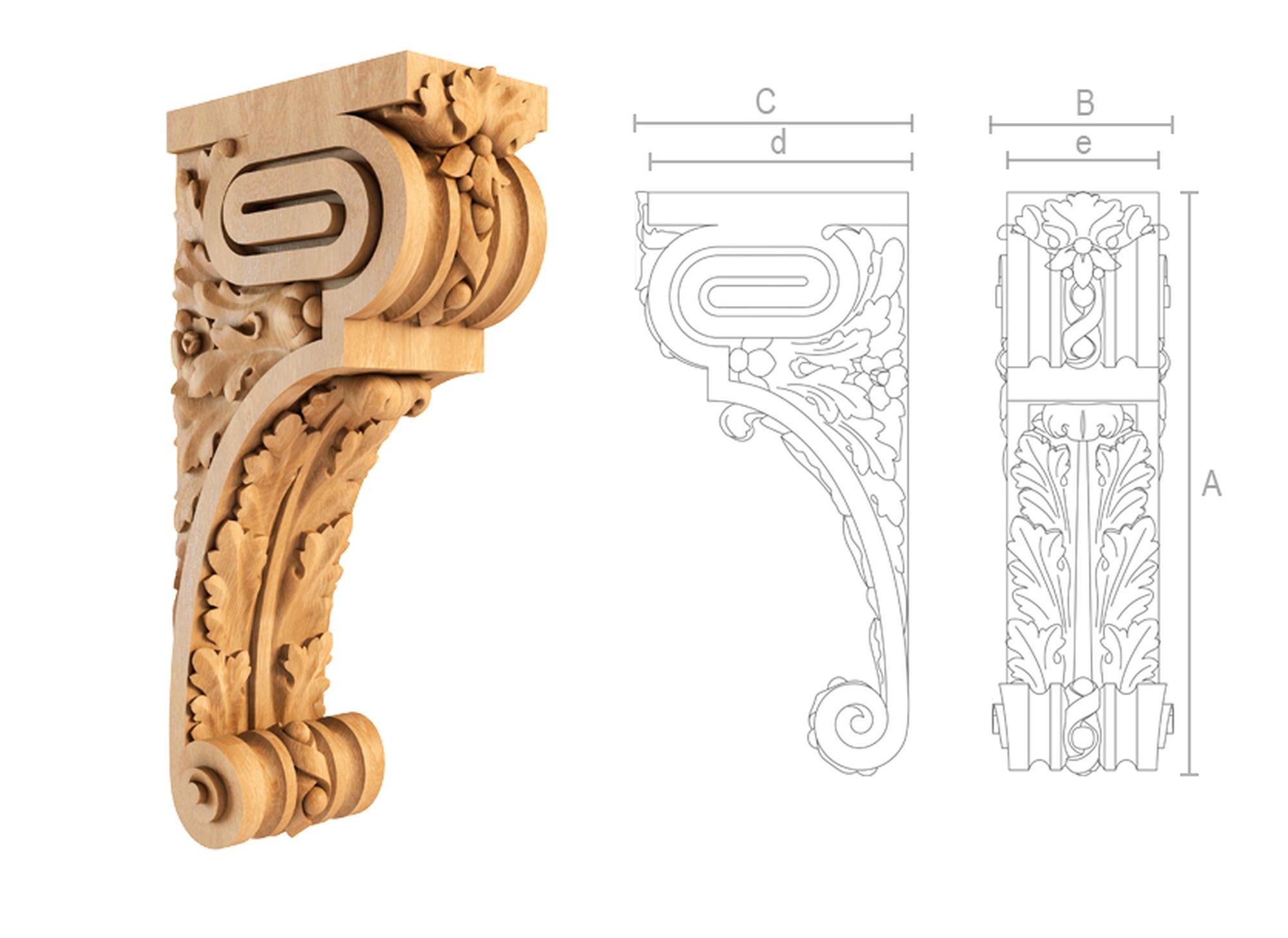 decorative wood brackets