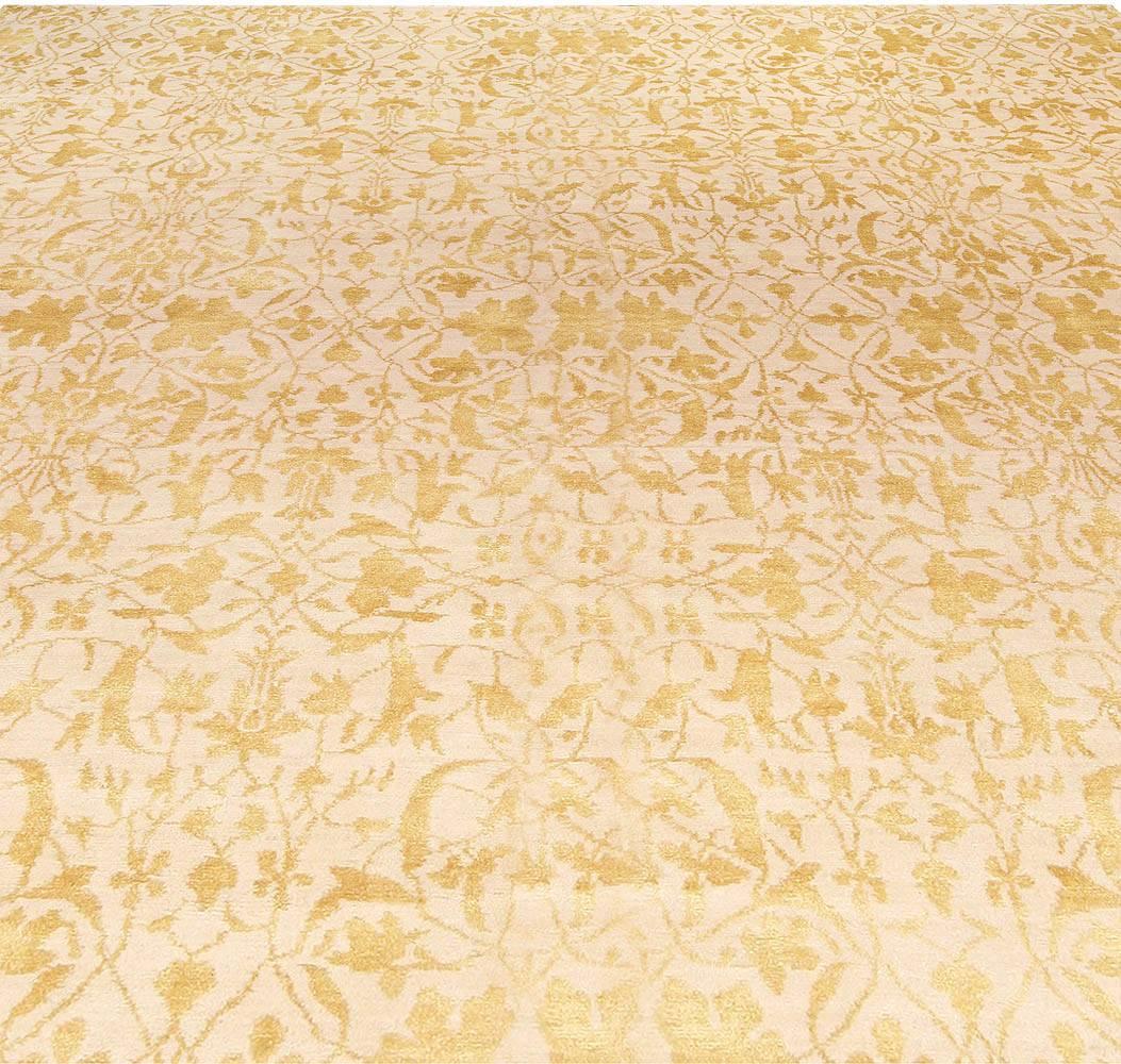 Tibétain Tapis tibétain S7 de haute qualité, fait à la main par Doris Leslie Blau en vente