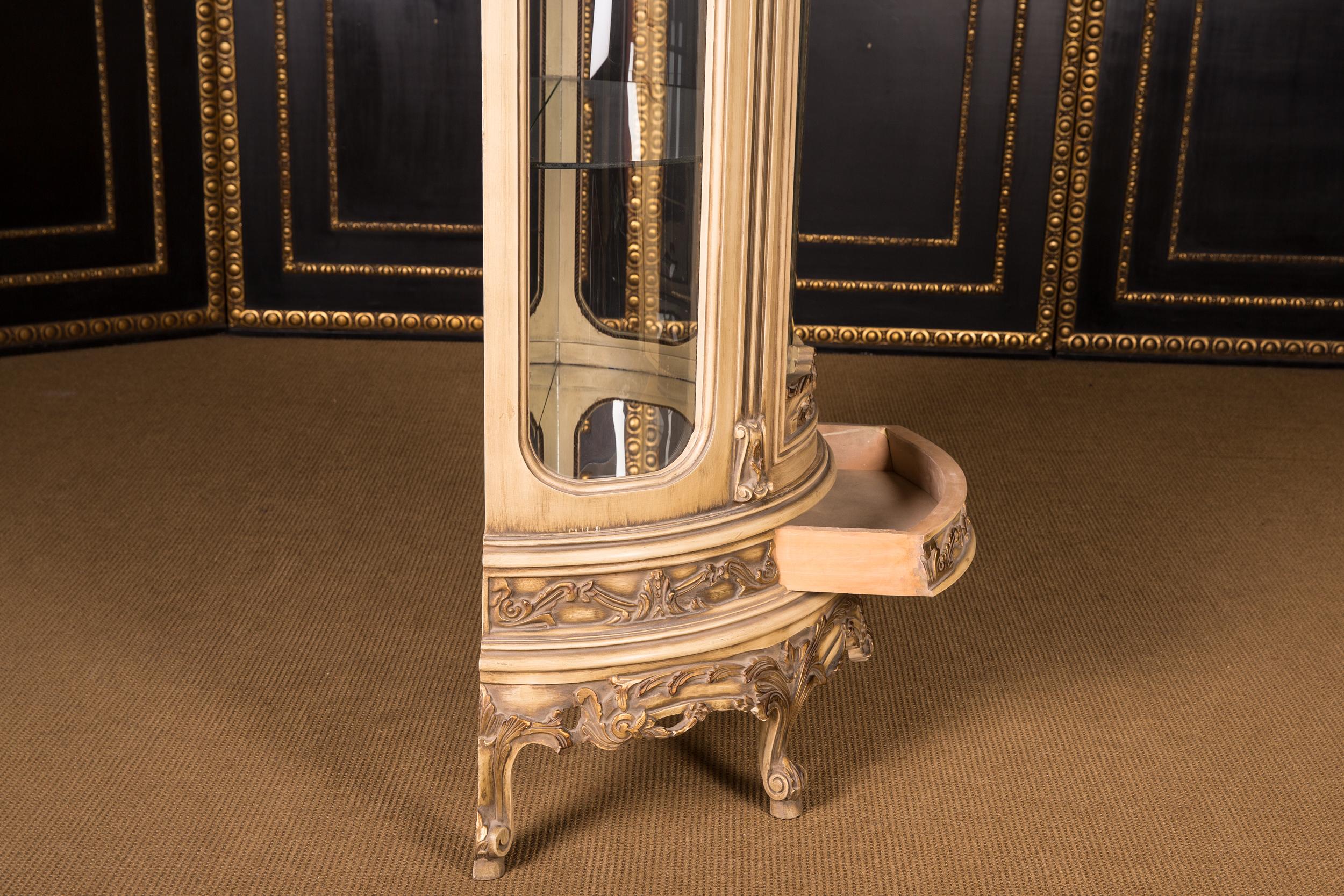 High Quality French Vitrine in the Louis Quinze Style 10