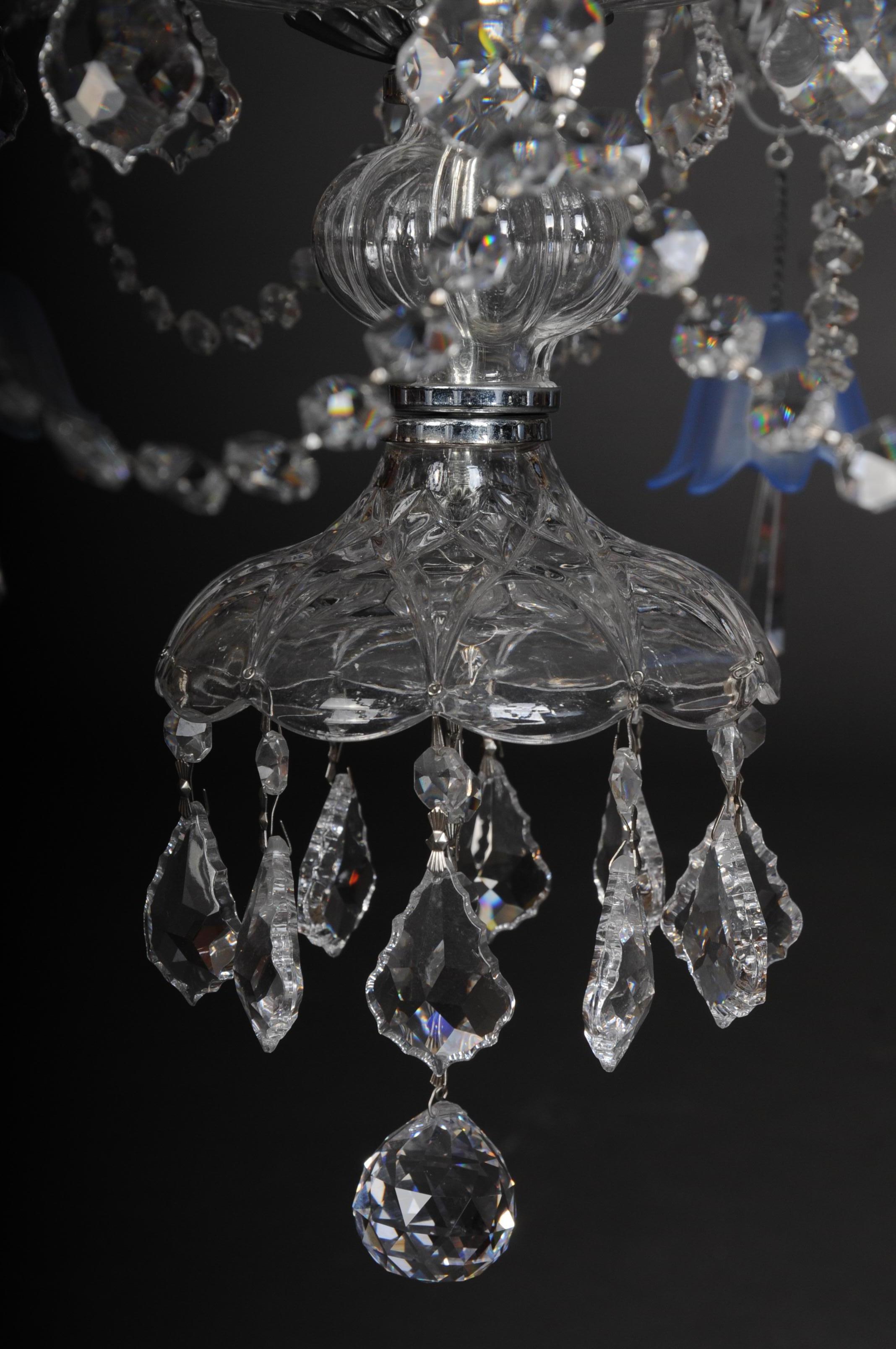 Grande lampadario di cristallo di alta qualità, probabilmente di Murano in vendita 4