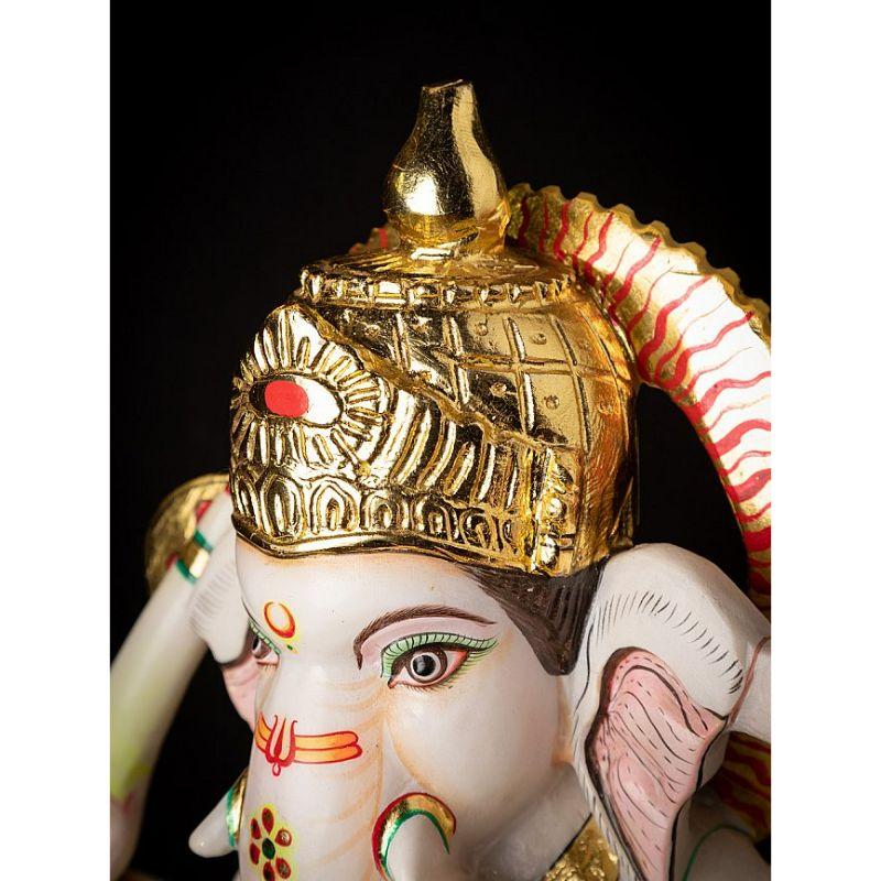 Marble High quality marble Ganesha statue from India