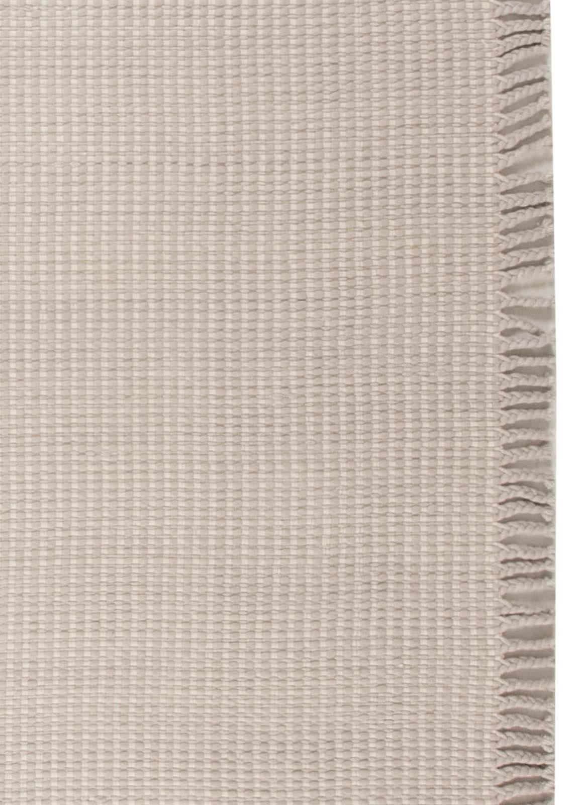 High-Quality Modern Beige, Gray Flat-Weave Wool Rug by Doris Leslie Blau In New Condition For Sale In New York, NY