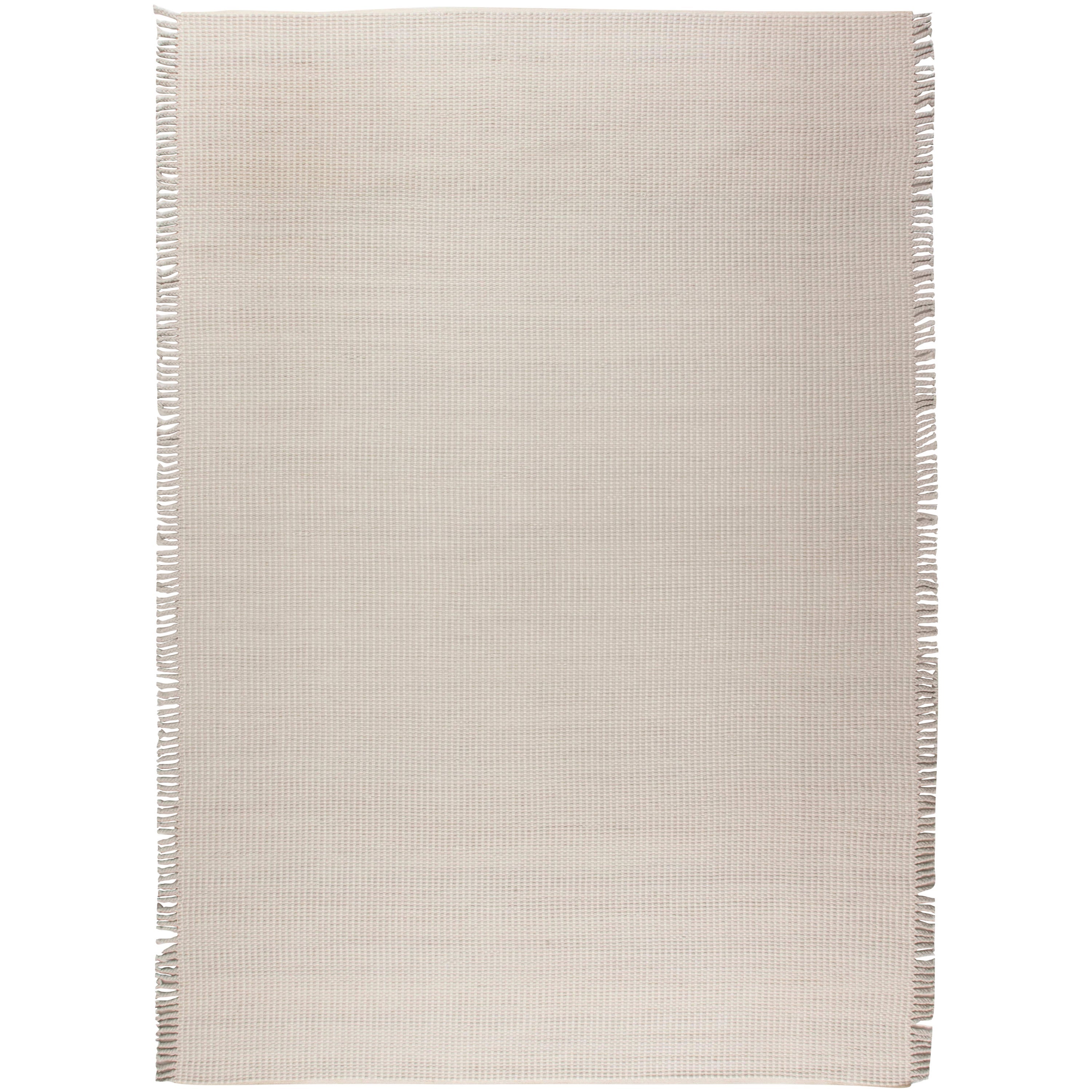 High-Quality Modern Beige, Gray Flat-Weave Wool Rug by Doris Leslie Blau For Sale