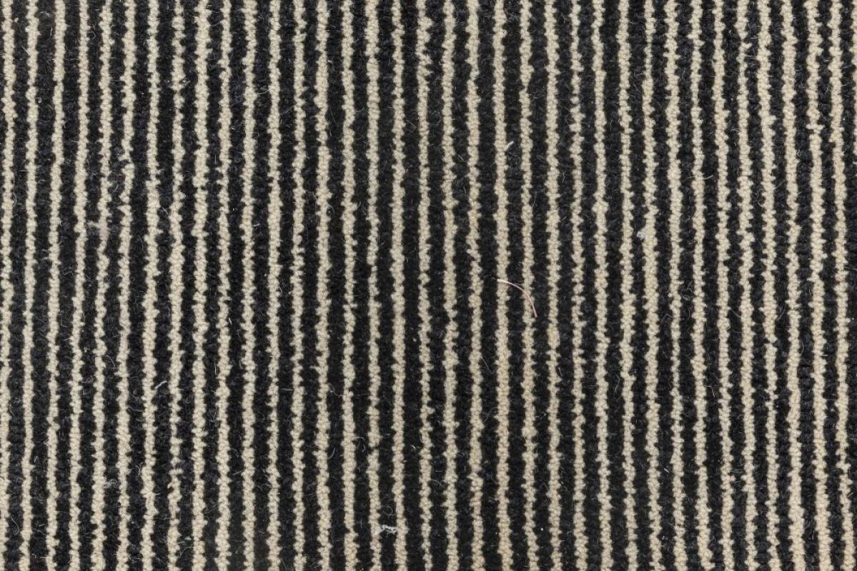 Indiano High-Quality Modern Hand Tufted Beige, Black Rug by Doris Leslie Blau in vendita