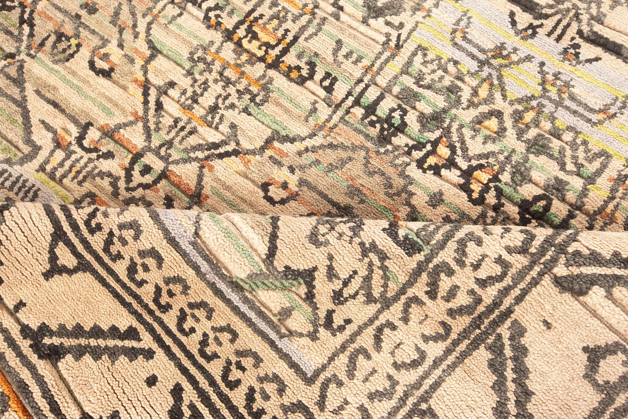 Turkish High-Quality Modern Samara Handmade Wool Rug by Doris Leslie Blau For Sale