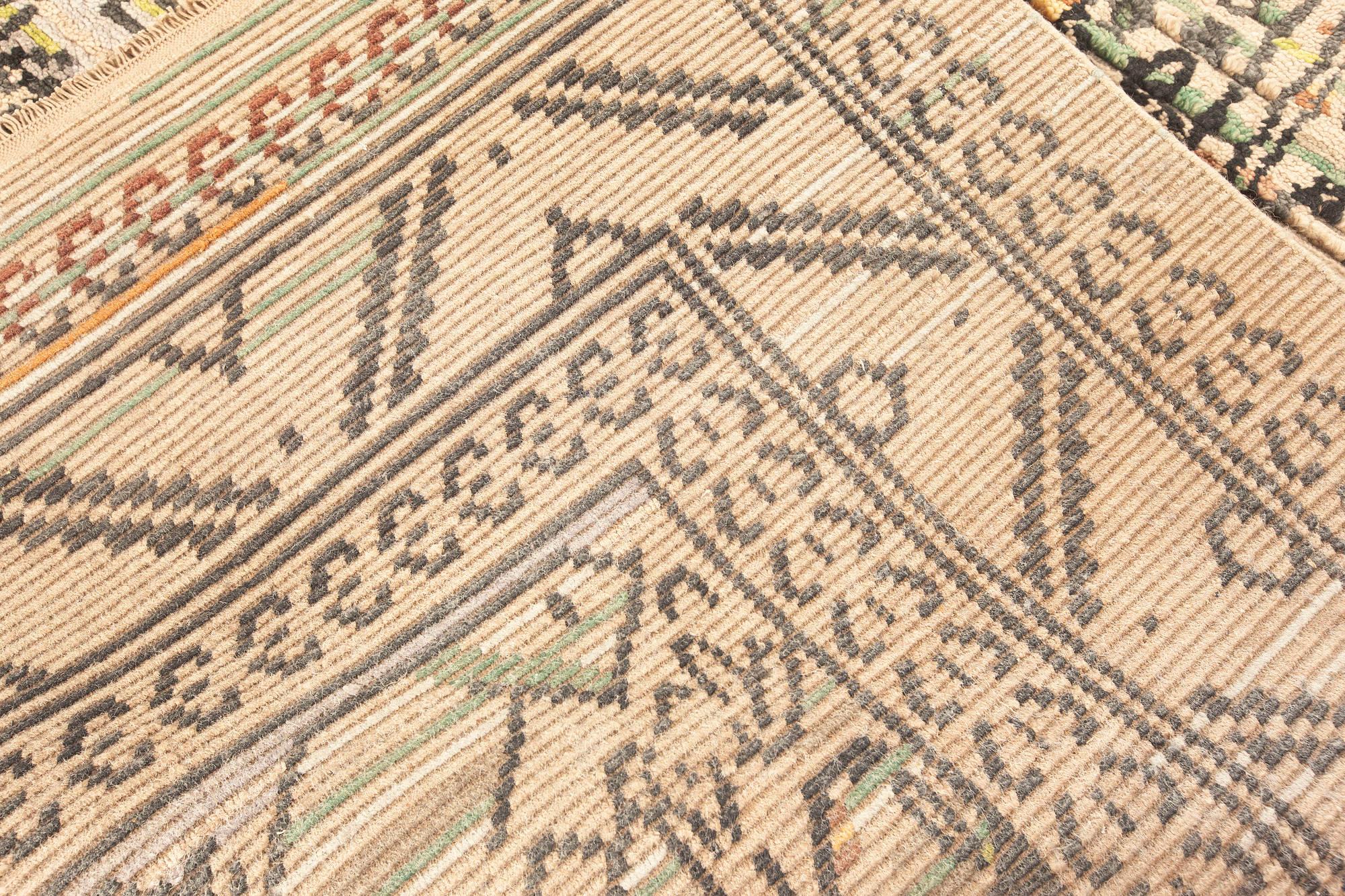 High-Quality Modern Samara Handmade Wool Rug by Doris Leslie Blau For Sale 3