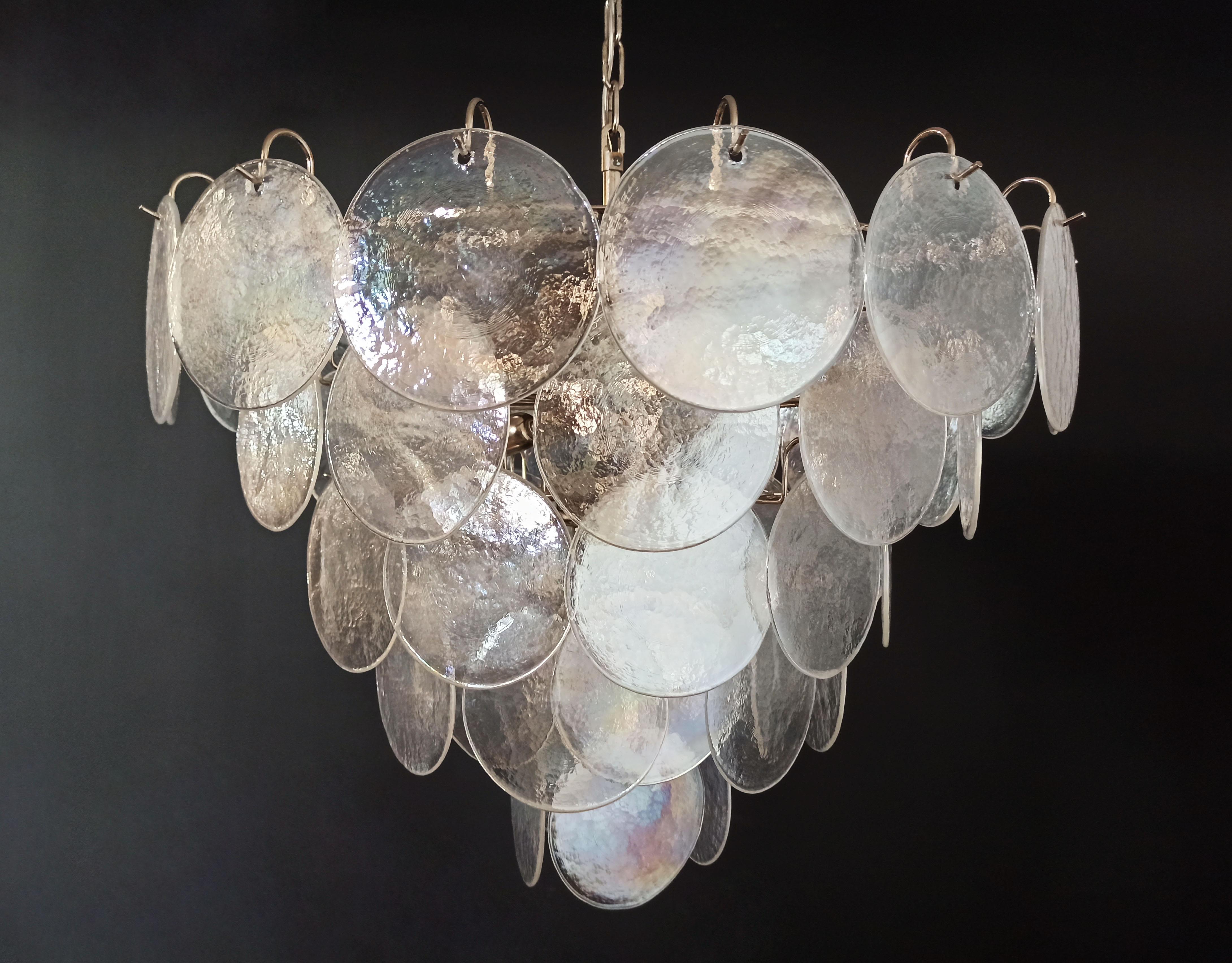iridescent chandelier