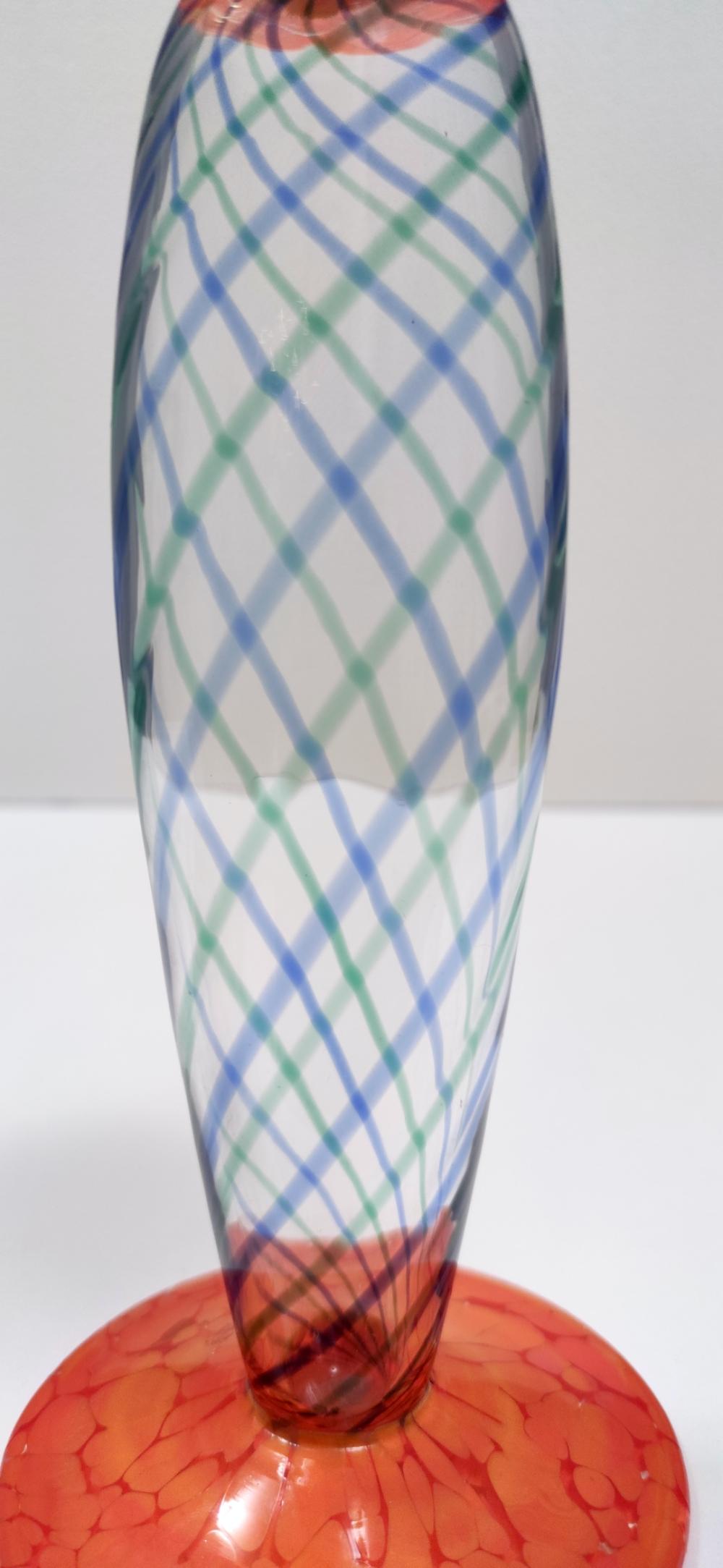 High-Quality Murano Glass Candleholder by Carlo Moretti, Italy, 1999 2