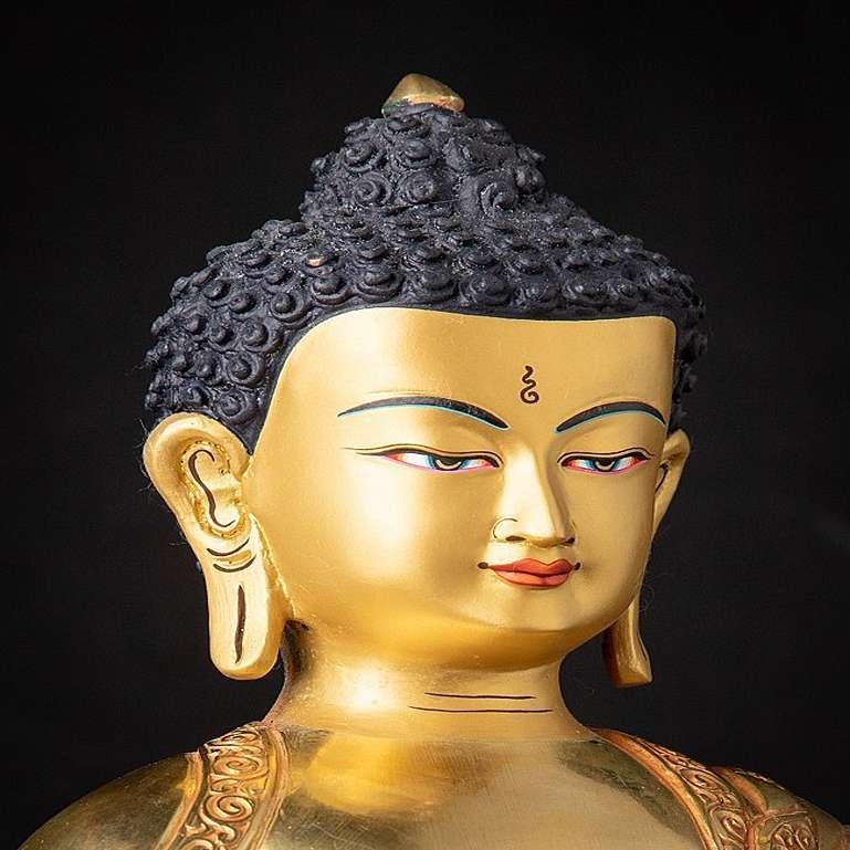 Statua di Buddha in bronzo del Nepal di alta qualità 2