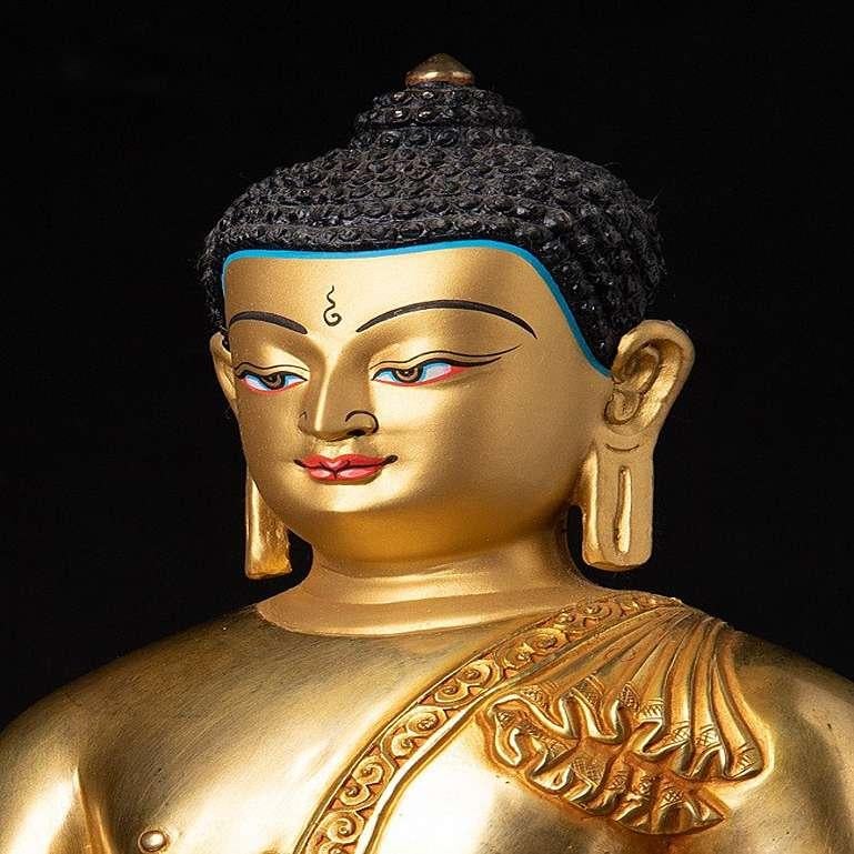 High Quality Nepali Buddha Statue from Nepal For Sale 6