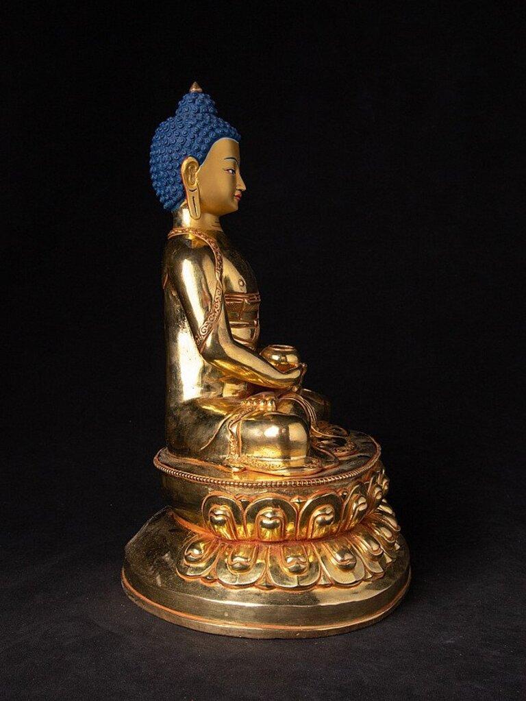Contemporary High Quality Nepali Buddha Statue from Nepal For Sale