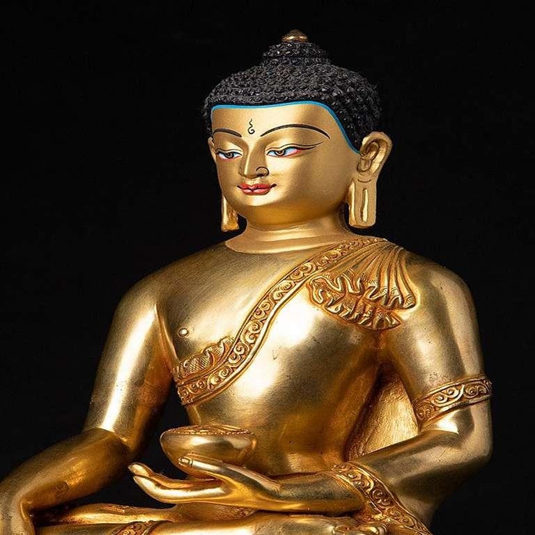 High Quality Nepali Buddha Statue from Nepal For Sale at 1stDibs