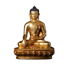 statue de Bouddha nepali de haute qualité du Népal